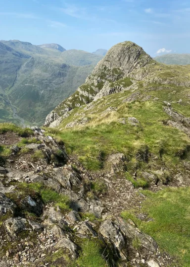 Pike of Stickle from Loft Crag