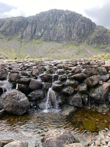  Stickle Tarn above Langdale Valley