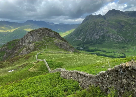 Side Pike and Langdale Pikes in Summer