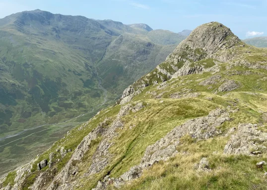 Mickledon below Pike of Stickle