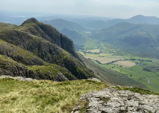 Langdale Valley from Langdale Pikes