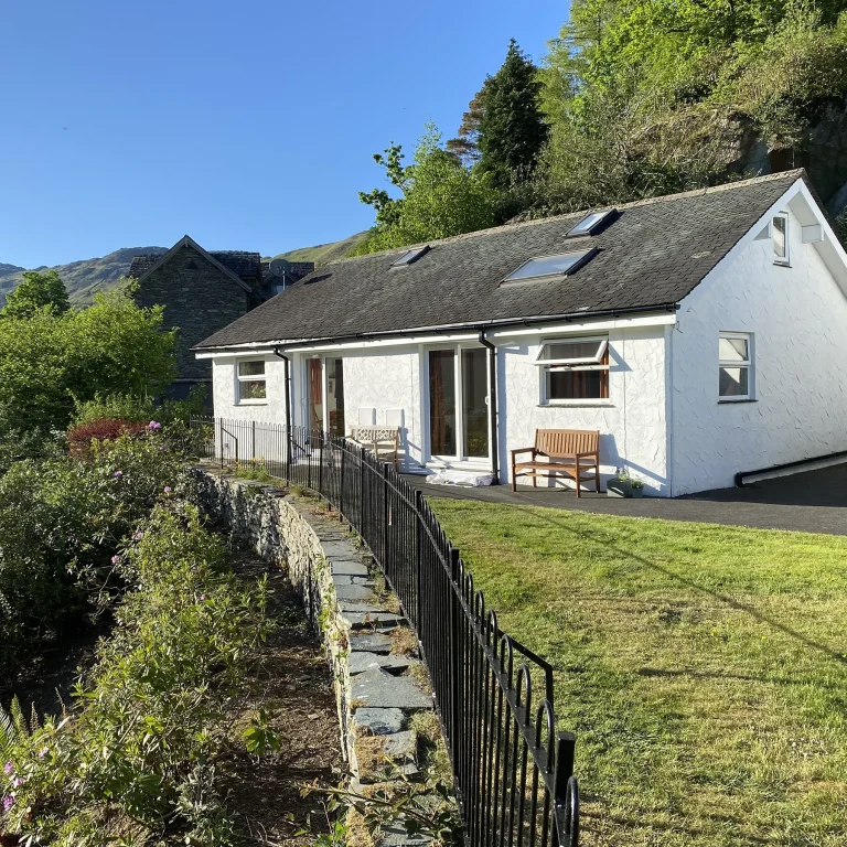 Langdale Holiday Cottage Chapel Stile Ambleside from garden