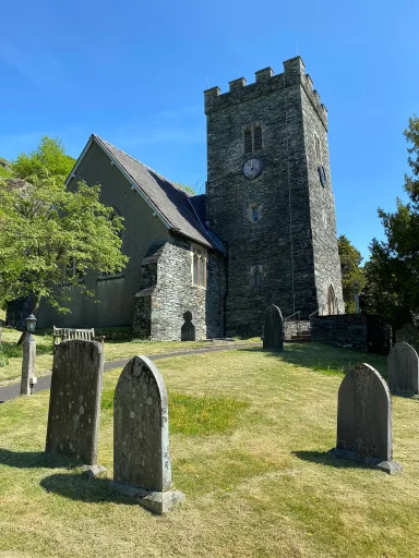 Holy Trinity Church Chapel Stile and graveyard
