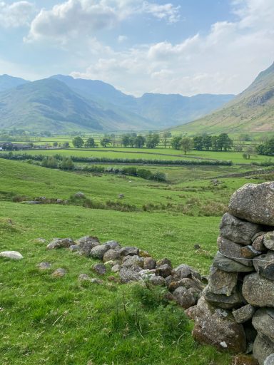 Looking towards Mickledon from Great Langdale